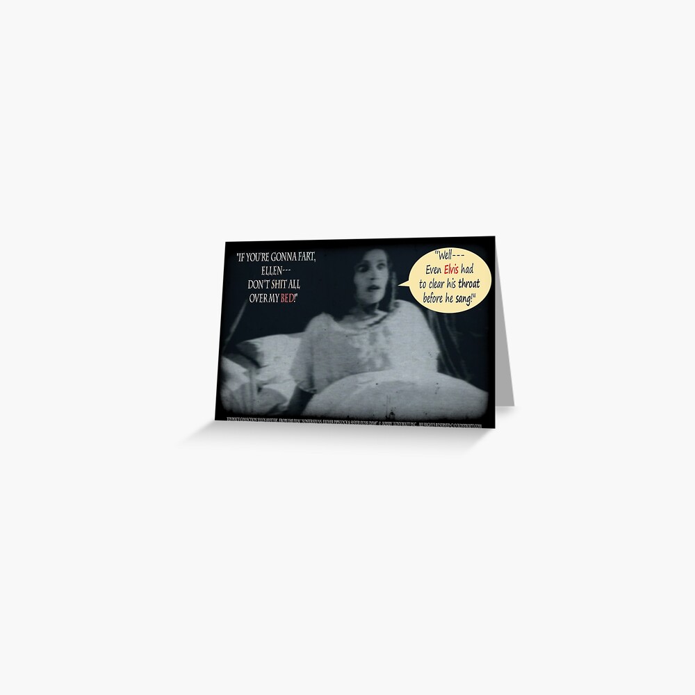 ‘Ellen Hutter’, FROM THE FILM “ Nosferatu vs. Father Pipecock & Sister Funk (2014)” Greeting Card