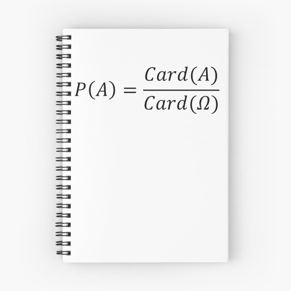 Item preview, probability formula, probability, statistics and math designed and sold by NoetherSym.