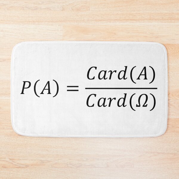 Item preview, probability formula, probability, statistics and math designed and sold by NoetherSym.