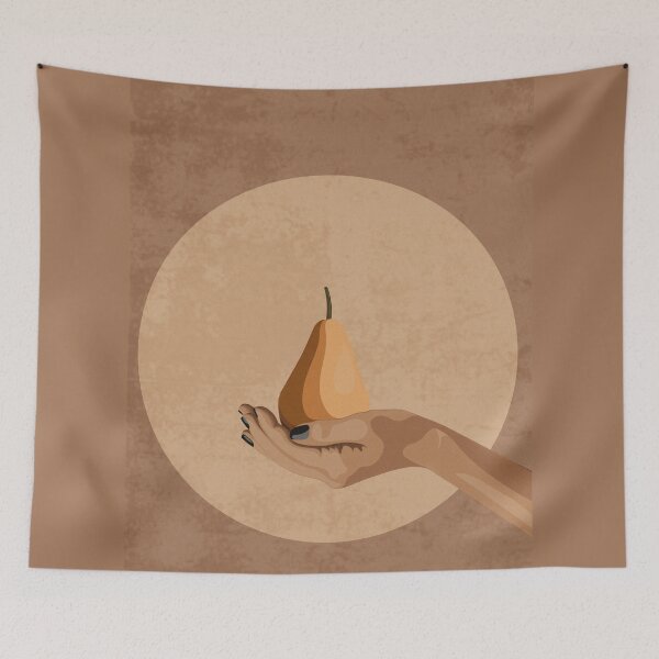 Item preview, Connecting Nature | Holding Pears designed and sold by tirthoyaatri.