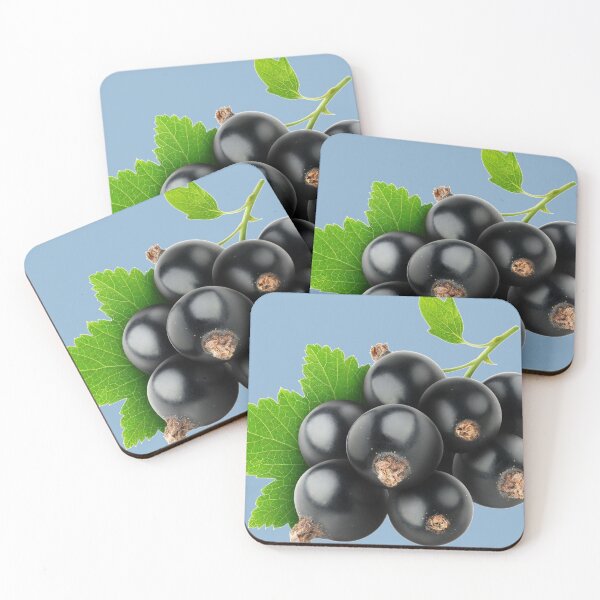 Item preview, A Bunch Of Ripe Black Currants On A Twig With Leaves designed and sold by Phantasmal-2-do.