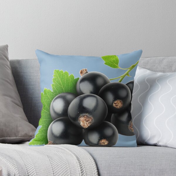 Item preview, A Bunch Of Ripe Black Currants On A Twig With Leaves designed and sold by Phantasmal-2-do.