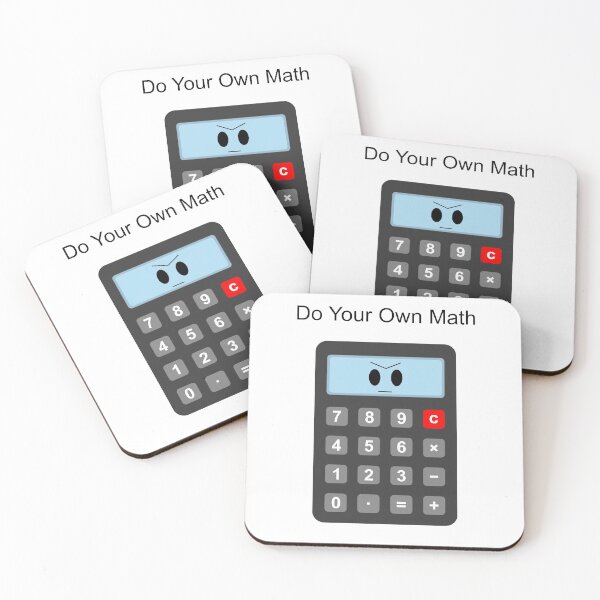 Item preview, Do Your Own Math designed and sold by figtreeworks.