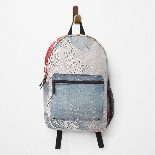 Item preview, Japanese Woodbock Art Okabe in Snow (ca.1925–1926) by Hiroaki Takahashi designed and sold by Designedbysm.