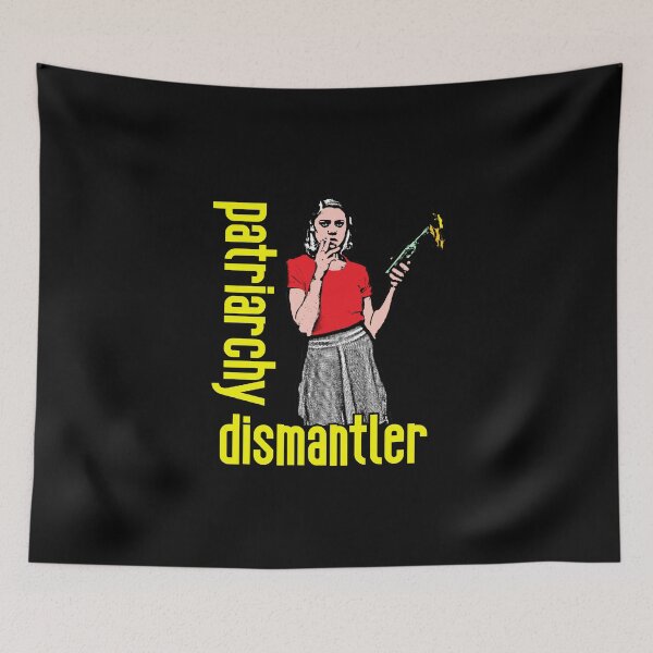 Item preview, Dismantle The Patriarchy, Smash The Patriarchy Stencil designed and sold by RevolutionInPaint.