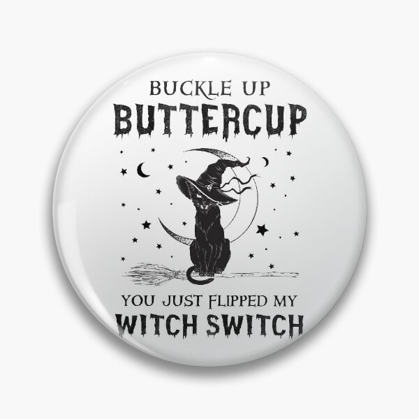 Item preview, BLACK CAT YOU JUST FLIPPED MY WITCH SWITCH HALLOWEEN designed and sold by Gerardo72.