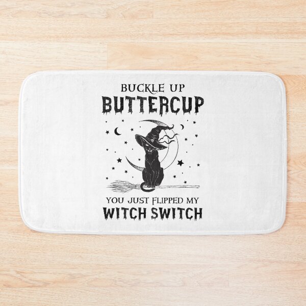 Item preview, BLACK CAT YOU JUST FLIPPED MY WITCH SWITCH HALLOWEEN designed and sold by Gerardo72.