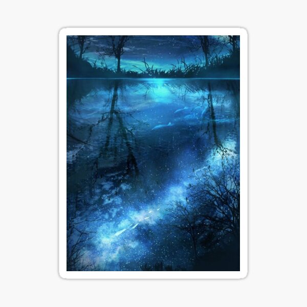 Moonlit Night Sticker