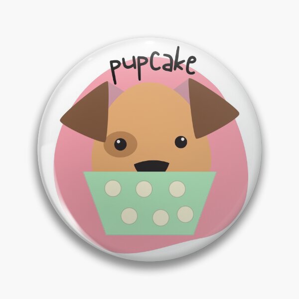 Item preview, Pupcake - Animal pun designed and sold by The Agreeable Raven.