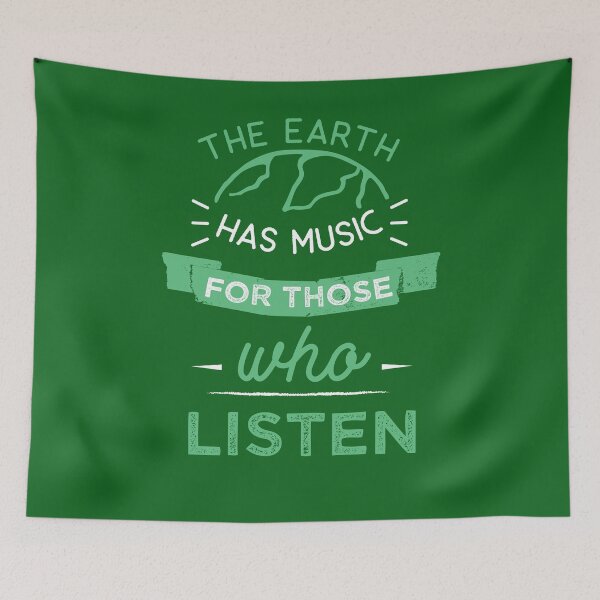 Item preview, Earth Has Music For Those Who listen Earth Day Gift designed and sold by cssdru.