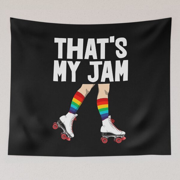 Item preview, That’s My Jam Skate designed and sold by Bendthetrend.