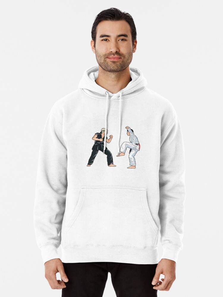 Johnny and Daniel The Karate Kid Pullover Hoodie for Sale by Nkenna Njoku Redbubble