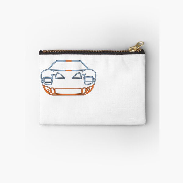 Item preview, Sportscar Outline Blue and Orange designed and sold by FabFreakShop.