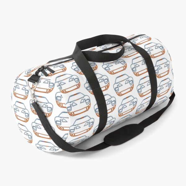 Item preview, Sportscar Outline Blue and Orange designed and sold by FabFreakShop.