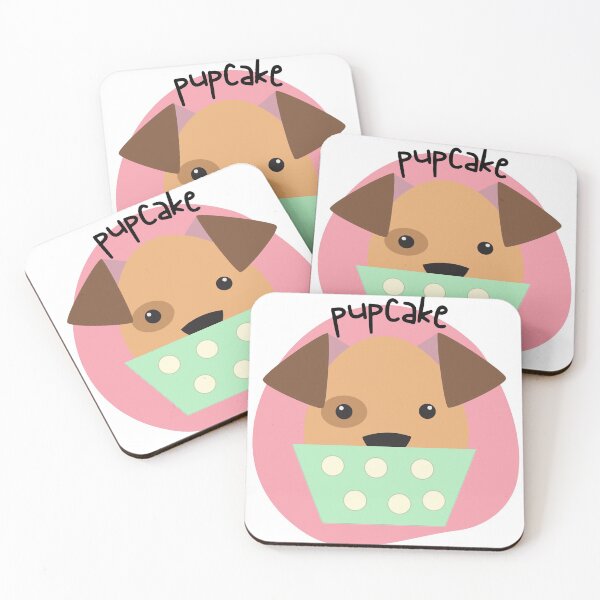 Item preview, Pupcake - Animal pun designed and sold by The Agreeable Raven.