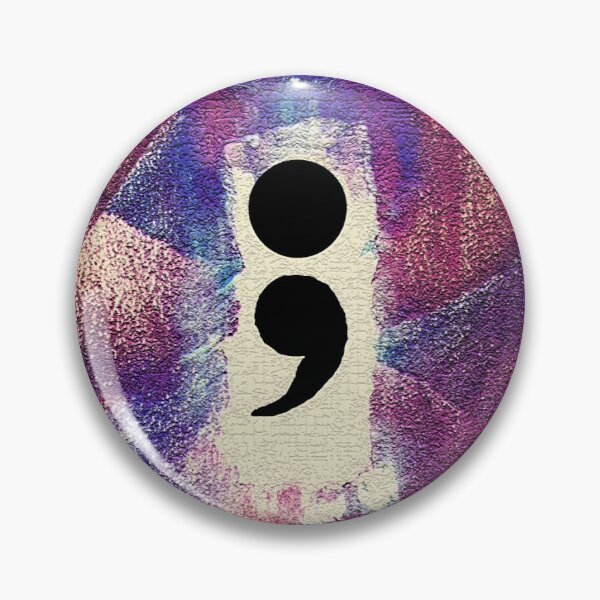 Item preview, Semicolon designed and sold by PudgeMuffin Creations.