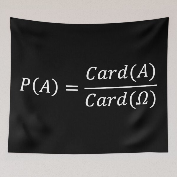 Item preview,  probability formula, probability, statistics and math designed and sold by NoetherSym.