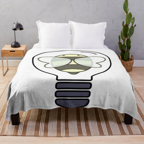 Item preview, Simple Honey Bee in Light Bulb designed and sold by LittleHoniBee.