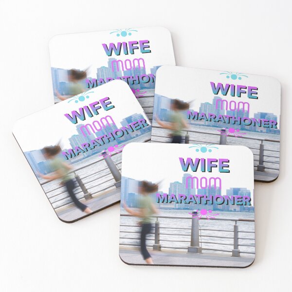 Item preview, Wife Mom Marathoner designed and sold by Marathon-Runner.