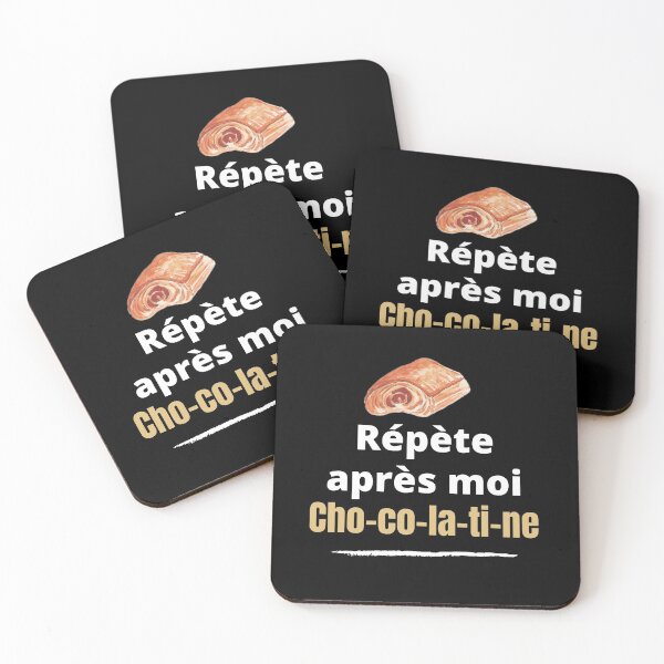 Item preview, Repeat after me chocolatine humor South of France designed and sold by Jenmag.