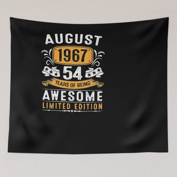 Item preview, 54th Birthday Gift Vintage August 1967 designed and sold by maydebanxin.