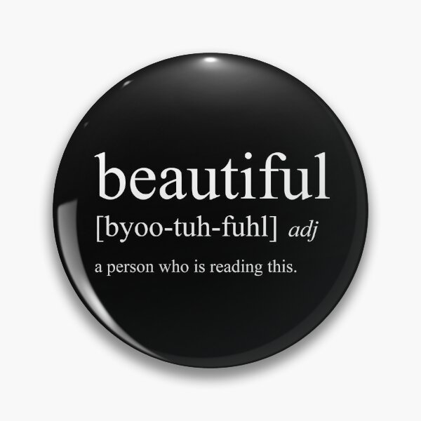 Item preview, Beautiful - definition designed and sold by Silly Lily.