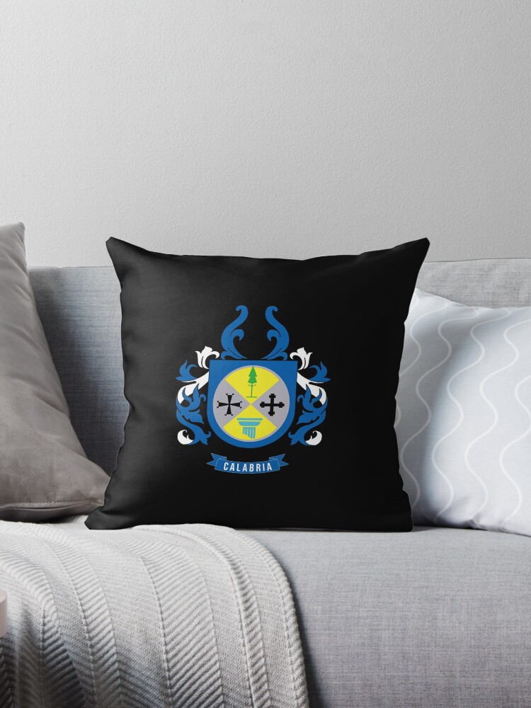 Region Of Calabria Flag Heraldry - Cool Calabrese Coat Of Arms Poster for  Sale by sabertones