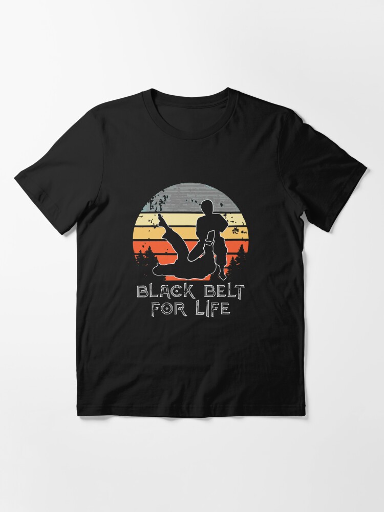 JIU JITSU BLACK BELT FOR LIFE VINTAGE