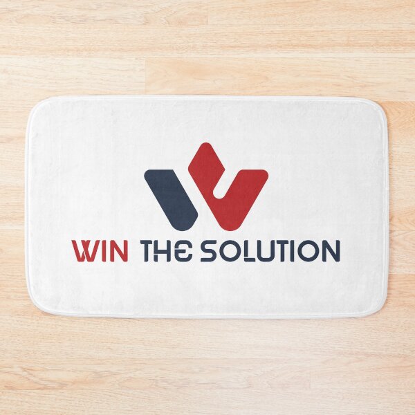 Item preview, Win - win the solution - logo with text quotes designed and sold by cruzzcreation.