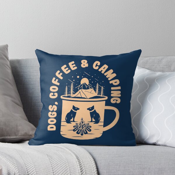 Item preview, Dog Coffee and Camping designed and sold by REApparelCo.