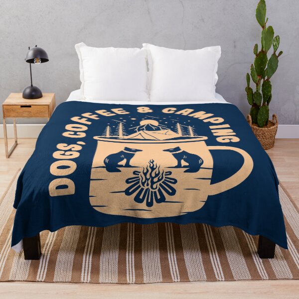 Item preview, Dog Coffee and Camping designed and sold by REApparelCo.