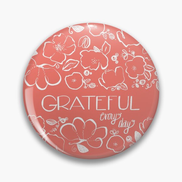 Item preview, Grateful Every Day - Persimmon designed and sold by Christine Philbrick.