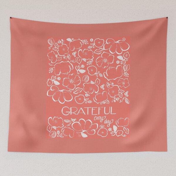 Item preview, Grateful Every Day - Persimmon designed and sold by Christine Philbrick.