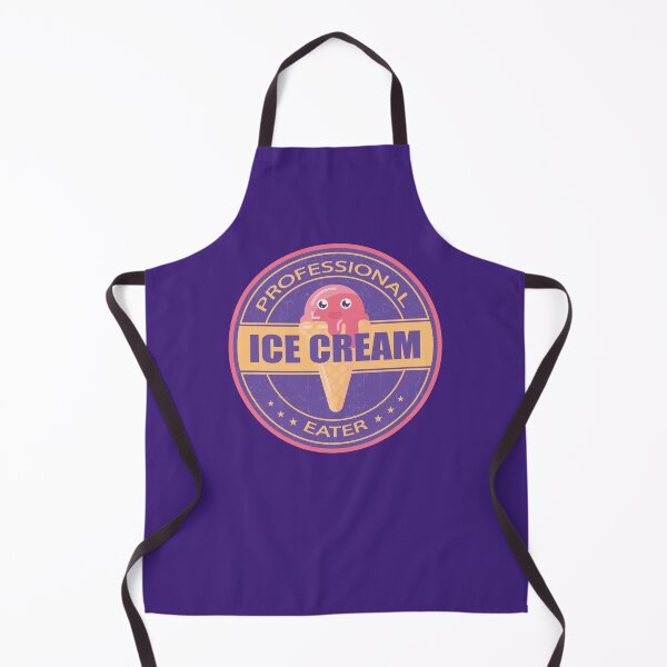 Item preview, Professional Ice Cream Eater Cute Kawaii Stamp Design designed and sold by CynthiaGraphics.