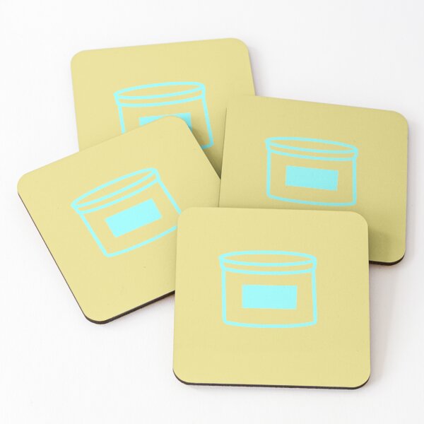 Item preview, Cream Jar (yellow background) designed and sold by CPArtStudios.