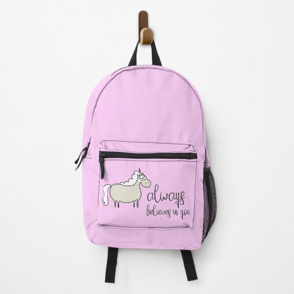 Item preview, Positive thinking plus unicorn: Unicorn always believes in you (black text) designed and sold by Ofeefee.