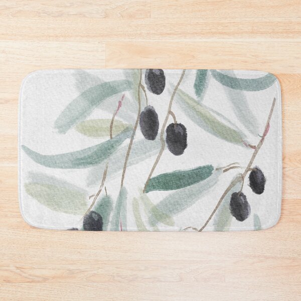Item preview, Black olives on branch designed and sold by orangerinka.