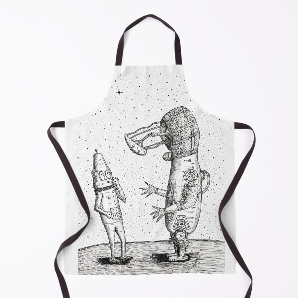 Item preview, Boris the retro robot speaks to Space-Time Steve designed and sold by Vije Vijendranath.
