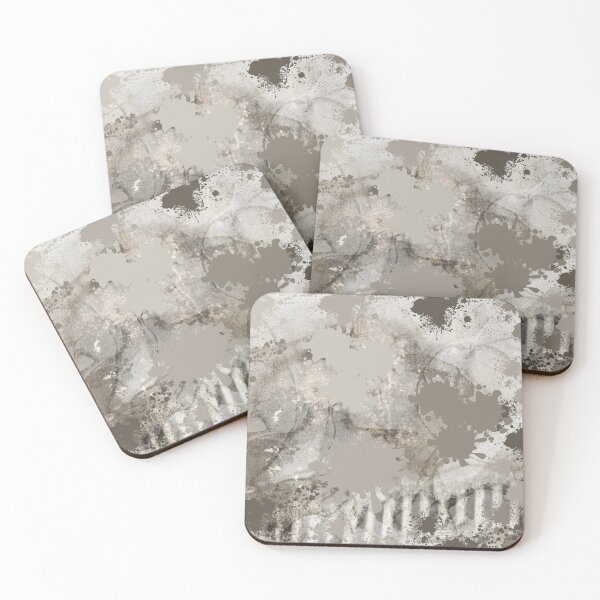 Item preview, Grey paint splashes design  designed and sold by mindmaster007.