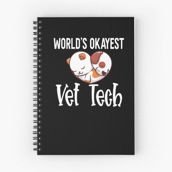 Item preview, World's Okayest Vet Tech Funny Veterinary Technician designed and sold by ZiesMerch.