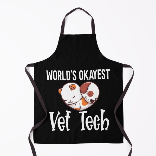 Item preview, World's Okayest Vet Tech Funny Veterinary Technician designed and sold by ZiesMerch.