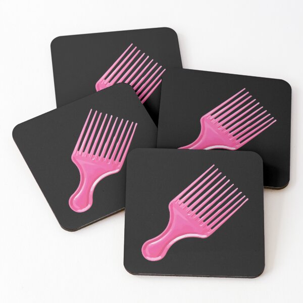 Item preview, Hair comb, hairdresser / design pink comb barber salon designed and sold by marina ralston.