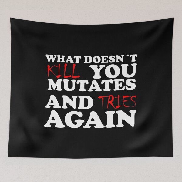 Item preview, funny what doesn´t kill you mutates and tries again  masks designed and sold by seriesxanime.