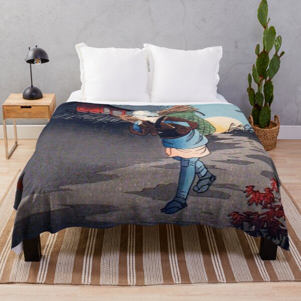 Item preview, Japanese Woodblock Art Dusk by Hiroaki Takahashi (1871–1945) designed and sold by Designedbysm.