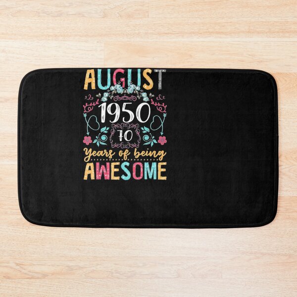 Item preview, Flower Vintage August 1950 70th Birthday designed and sold by maydebanxin.
