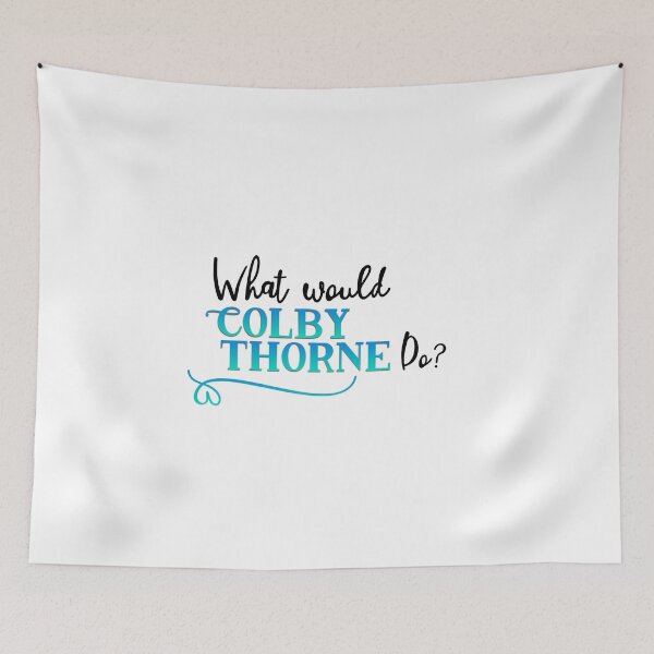 Item preview, What would Colby Thorne do? designed and sold by chellys.