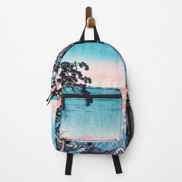 Item preview, Japanese Woodbock Art Lingering Snow on Mt. Shirane, Nikkō By Hiroaki Takahashi (1871–1945) designed and sold by Designedbysm.