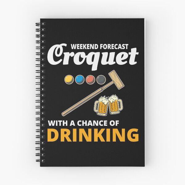 Item preview, Croquet Players Drinking Drink Funny designed and sold by CuteDesigns1.