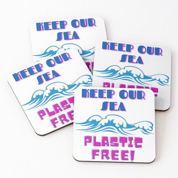 Item preview, Keep our sea plastic free! designed and sold by RinaGArt.