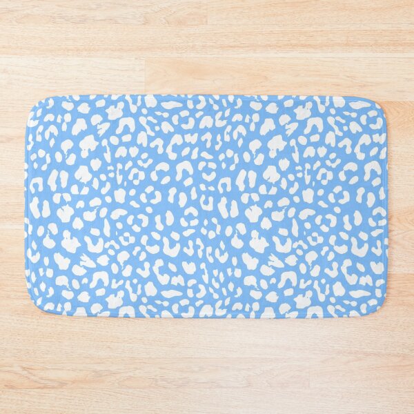 Item preview, White blue leopard print cool designed and sold by Nishad4.